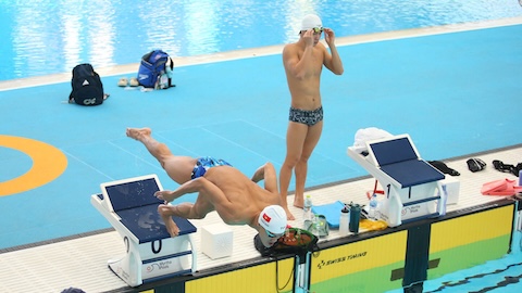 Khám phá buổi tập của ĐT bơi Việt Nam tại Thái Lan